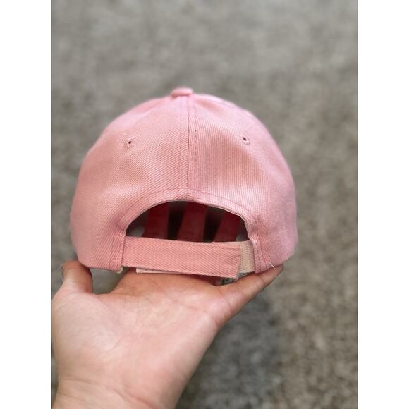 Pink Harley Davidson Womens Baseball Hat Cap Flames Adjustable Cotton - Picture 4 of 8